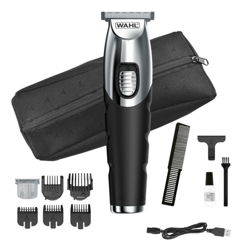 Máquina De Cortar Cabelo Recarrega Bivolt Beard Trimmer Wahl