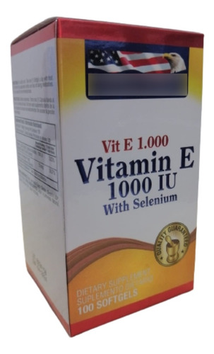 Vitamina E 1000 Iu + Selenio - Unidad a $90000