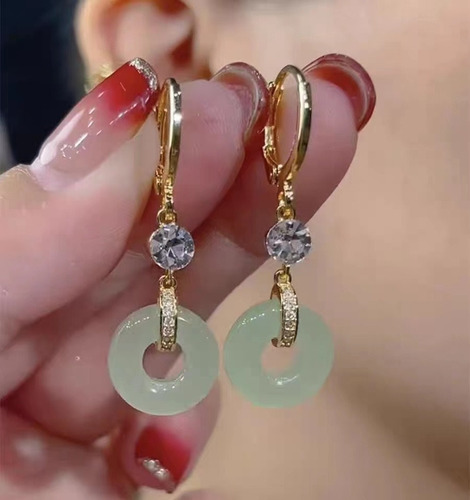 7× Pendientes Con Hebilla De Paz De Inspiración Vintage