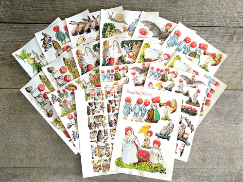 Decoupage Paper Pack Hoja Papel Para Manualidad Vintage Elsa