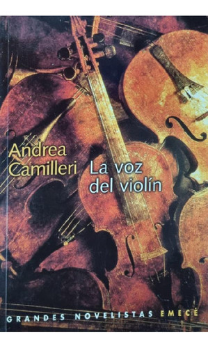 Libro - La Voz Del Violín Andrea Camilleri