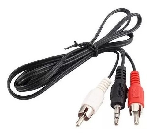 Cable Auxiliar Audio Sonido Rca A Mini Plug 3.5mm 1.5m Sky