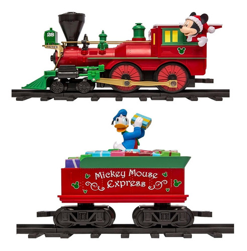Tren Mickey Mouse Lionel Con Control Remoto Navidad Juguete 