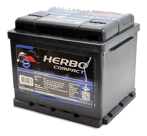 Bateria Para Auto Herbo 12x45 Ford Ecosport, Fiesta, Ka,clio