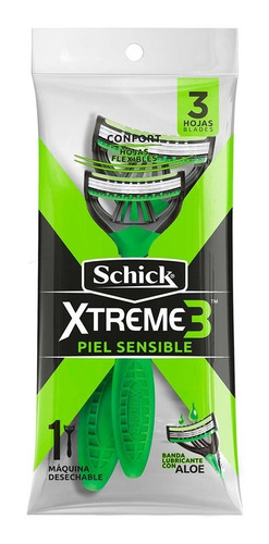 Maquina Schick Extreme Piel Sensible