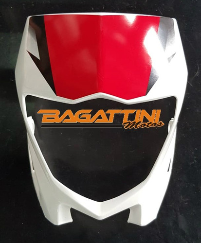 Mascara Cubre Óptica Yamaha Xtz 125 Blanco Bagattini Motos