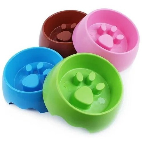 Comedero Huella Antireflujo Plato Perros Gatos 16,5 Cm 13086