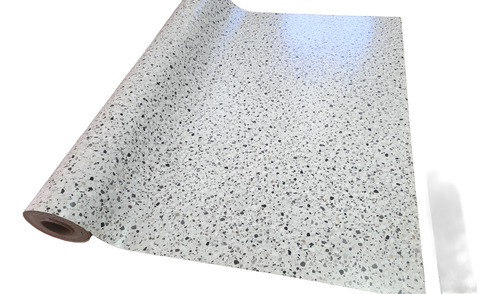Piso Vinilico En Rollo 1,4mm Espesor Simil Piedra Granito Piedra Granito