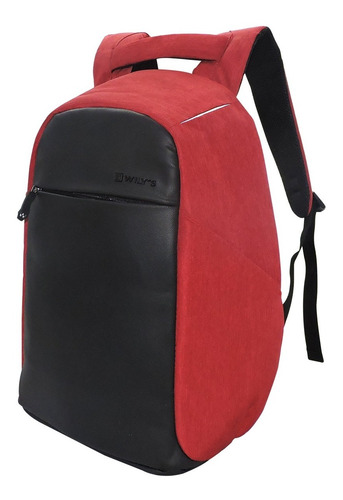 Imagen 2 de 7 de Mochila Ejecutiva Antirrobo Con Usb Wilys Tourist Wt229-30