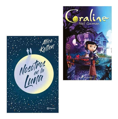 Nosotros En La Luna + Coraline - Nuevos Y Sellados