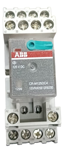 Relé Relay Abb 125vdc 14 Pin C/base 6a 1svr405613r8200