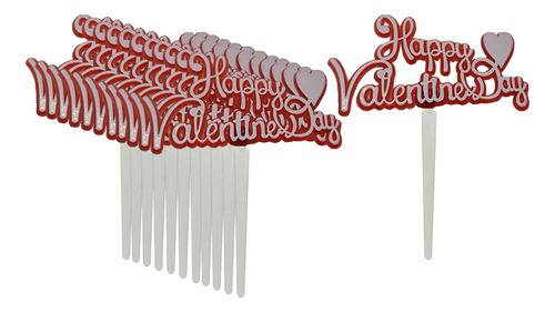 12 Uds. De Selecciones Para Cupcakes De San Valentín,