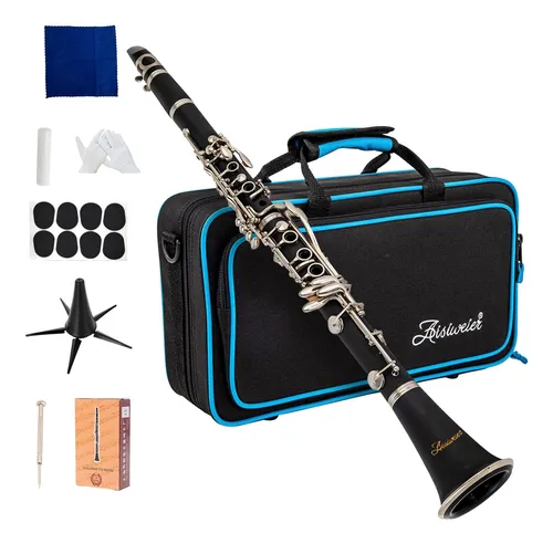 comprar Clarinete Aisiweier B-flat Clarinete De Ebonita Negra Para E
