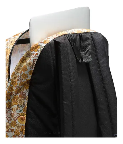 Mochila vans best sale blanca con flores