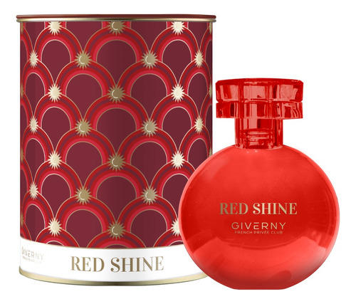 Perfume Giverny Red Shine ( Lata ) Feminino 100ml - Lacrado