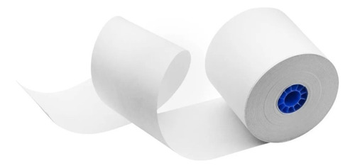 50 Rollos papel termico 80x70 impresora Printium 80mm Blanco