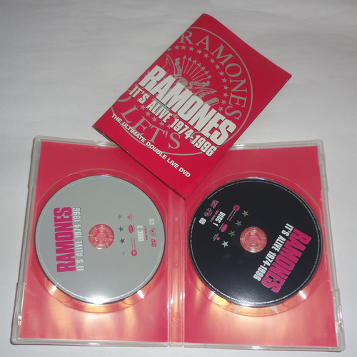Ramones - It's Alive 1974 - 1996 - Dvd - Original - 2 Dvd (Usado)