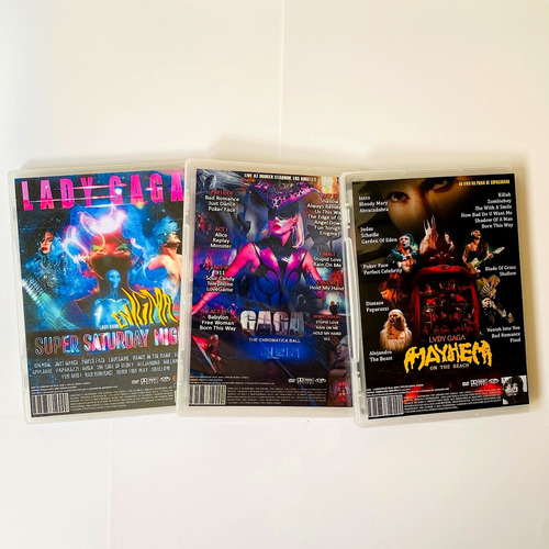 Dvd Lady Gaga Chromatica Ball Tour Mayhem On The Beach Enigm Edição Limitada