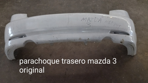 Parachoque Trasero Mazda 3 Original 06/08