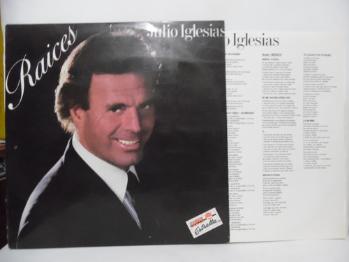 Julio Iglesias  Raíces / Lp. Vinilo