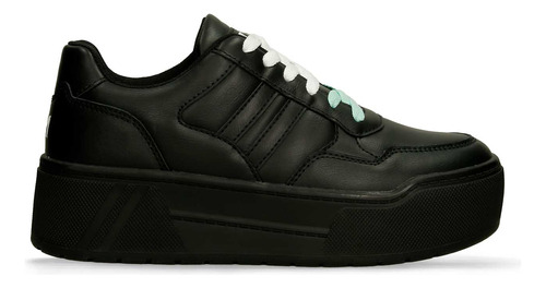 Tenis Casuales Negro North Star Hollywood Mujer