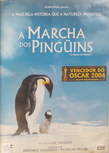 Dvd A Marcha Dos Pingüins Luc Jacquet 