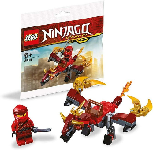 Minifigura Lego Ninjago Legacy Kai Fire Dragon