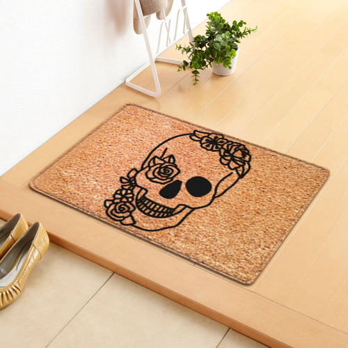 Q Rugs Halloween D108 Felpudo For Puerta, Alfombra De Suelo