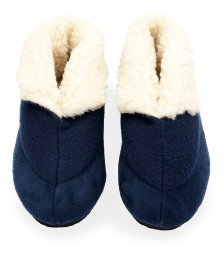 Imagen 2 de 4 de Pantuflas Mujer, Bota Térmica Suave Con Felpa Interior.
