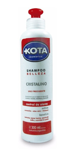 Shampoo Belleza Cristalino Perros Mascotas / +kota / 300 Ml