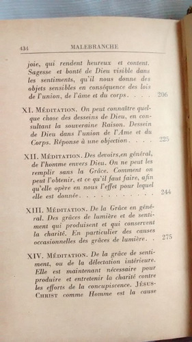 Imagen 5 de 6 de Meditations Chretiennes Malebranche Ed. Motaigne En Frances