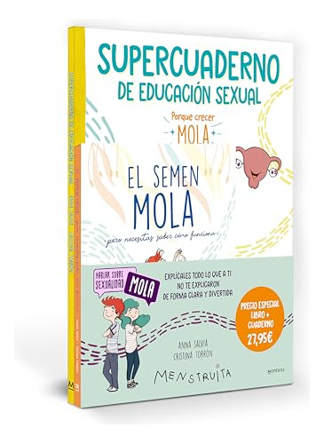 Estuche El Semen Mola Cuaderno Cast - Salvia Anna