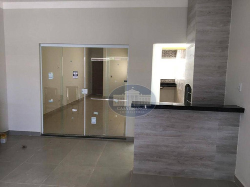 Imagem 5 de 13 de Casa Em Construção, Acabamento Todo Em Porcelanato. Rico Em Blindex.. - Ca1809