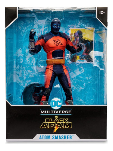 Figura Atom Smasher Black Adam Dc Multiverse Megafig