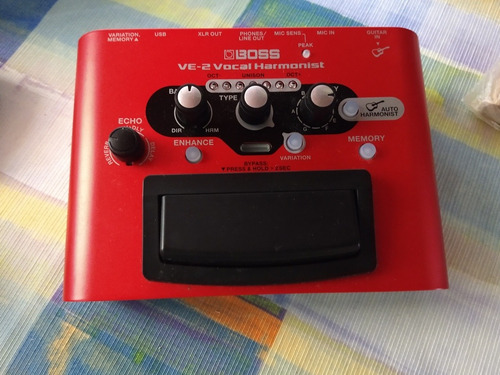 Processador Vocal Ve 2 Boos Com Fonte Original Na Caixa