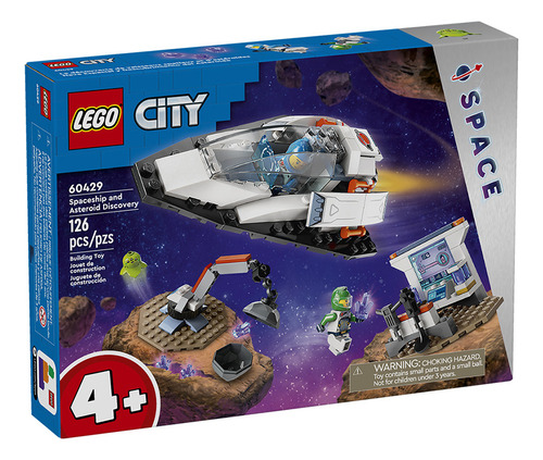 Nave Espacial Y Descubrimiento Del Asteroide Lego City