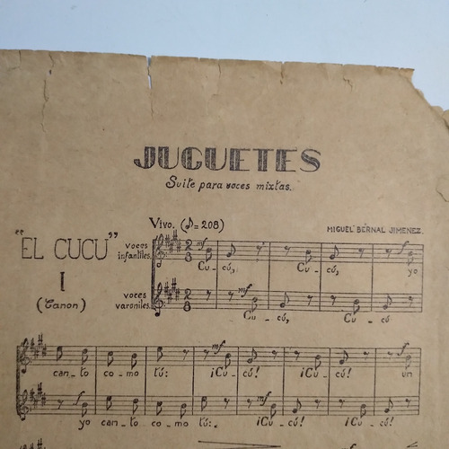 Juguetes Suite, Miguel Bernal Jiménez, Morelia, Michoacán (Usado)