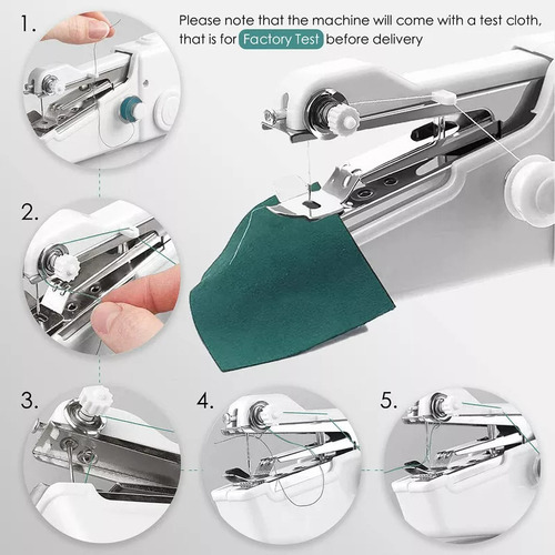 S Mini Máquina De Costura Singer Manual Portátil De Mão.