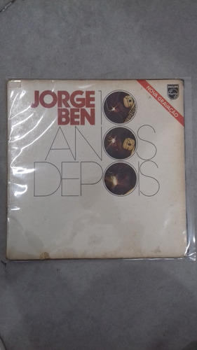 Lp Jorge Ben - 10 Anos Depois Depois - Oferta Especial