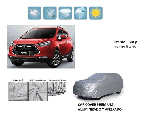 Car Cover Jac Sei3 2018 Al 2022 Vs Granizo Agua Premium