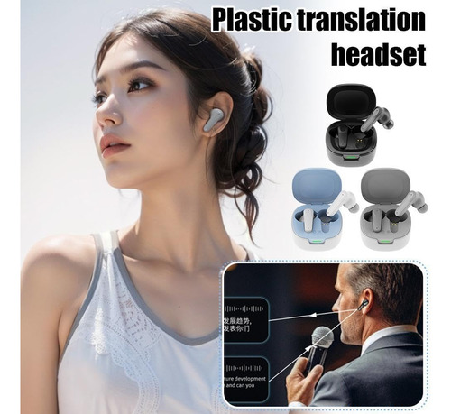 Auriculares Bluetooth Ai De Traducción Sincrónica Shinyruo A