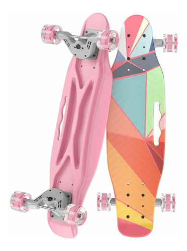 Oleio Mini Cruiser Skateboard 23.2 Inche Plastic Classic And