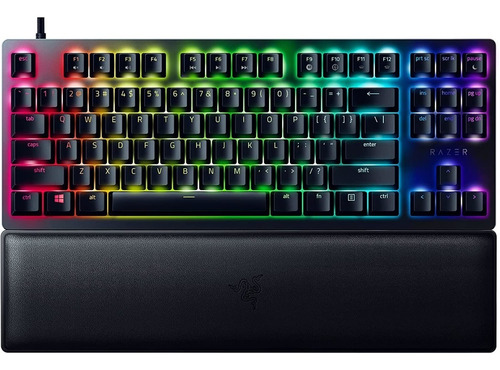 Teclado Razer Huntsman V2 Tkl Optical Purple Switch Black