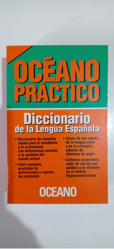 Diccionario De La Lengua Española Océano Practico