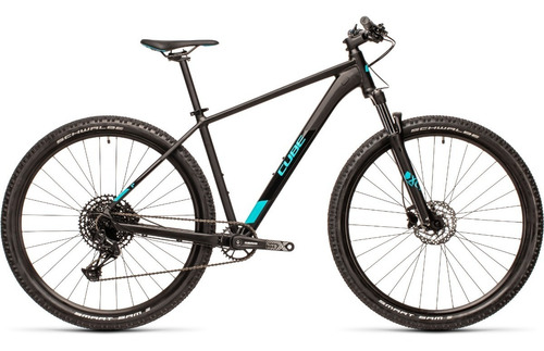 Bicicleta Cube Analog Black Petrol Aro 29 Talla L 19``