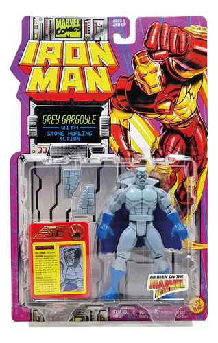 Toy Biz - 1995 - Iron Man - Grey Gargoyle