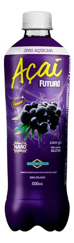 Bebida Açai Futuro Zero Açúcar-calorias-glúten Com Gás 500ml
