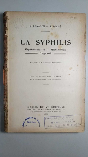La Syphilis - Experimentation, Microbiologie E Diagnostic