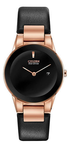 Citizen Eco-drive - Reloj Moderno Axiom Para Mujer De Acero