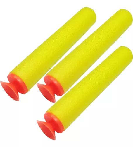 10pçs Refil Nerf Balas De Eva Com Recarga De Furo De Espuma De Recarga  Dardos Seguro Brinquedo Arma Para Nerf